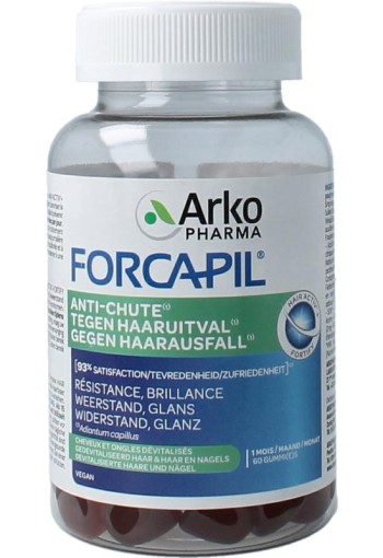 Forcapil Tegen haaruitval (60 Gummies)