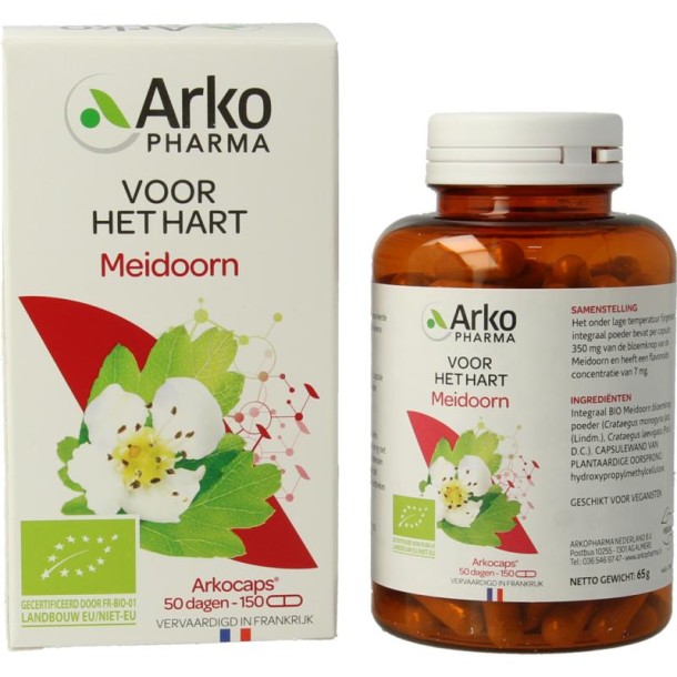 Arkocaps Meidoorn bio (150 Capsules)