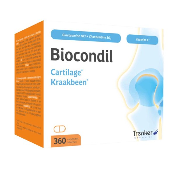 Trenker Biocondil chondroitine glucosamine met vitamine C (360 Tabletten)