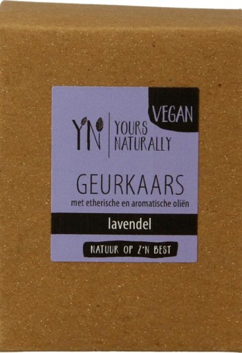 Yours Naturally Votive geurkaars lavendel 9cl (1 Stuks)