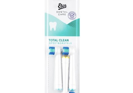 Etos Opzetborstel Total Clean 3 stuks