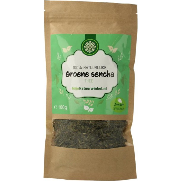 Mijnnatuurwinkel Groene sencha thee (100 Gram)