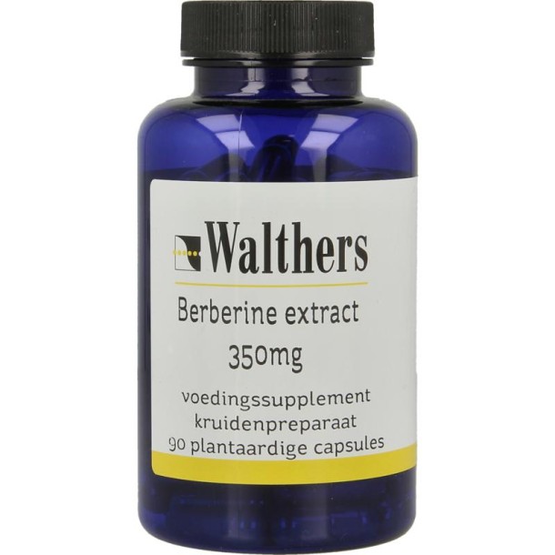Walthers Berberine extract 350mg (90 Vegetarische capsules)
