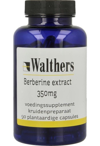 Walthers Berberine HCI extract 350 mg (90 Vegetarische capsules)