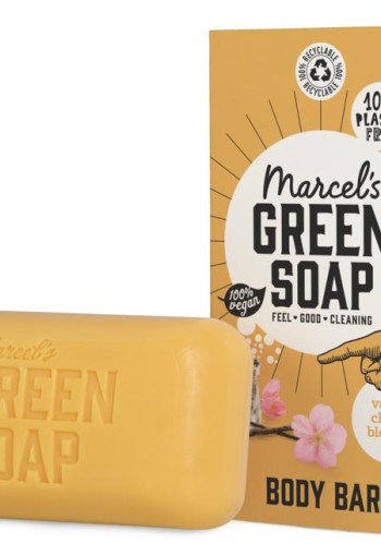 Marcel's GR Soap Shower bar vanilla & cherry (150 Gram)