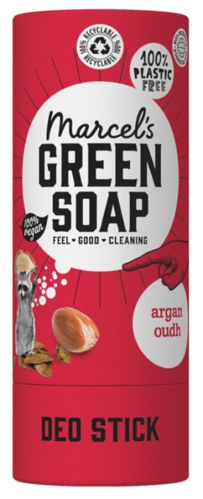 Marcel's GR Soap Deodorant stick argan & oudh (40 Gram)