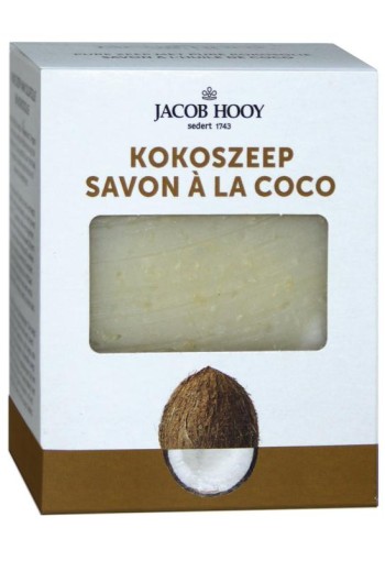 Jacob Hooy Kokos zeep niet vloeibaar (240 Milliliter)
