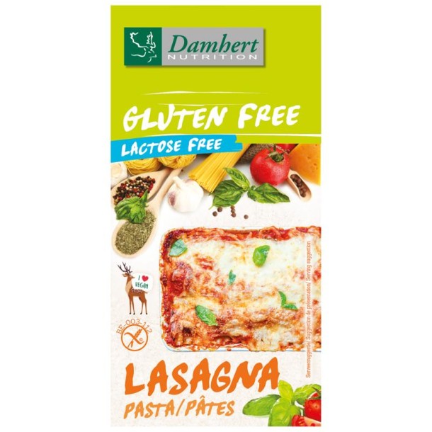 Damhert Lasagne glutenvrij (250 Gram)