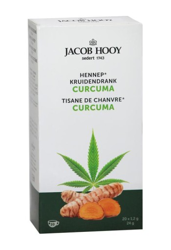Jacob Hooy Curcuma thee (20 Zakjes)