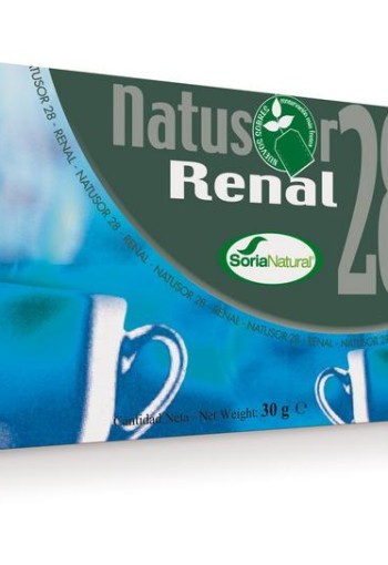 Soria Natural Renal natusor 28 infusie (20 Zakjes)