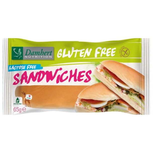 Damhert Sandwiches glutenvrij (65 Gram)