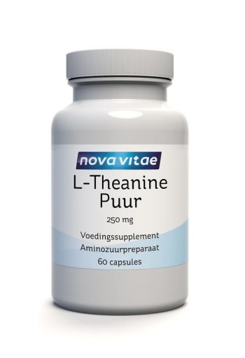 Nova Vitae L-Theanine puur 250mg (60 Capsules)