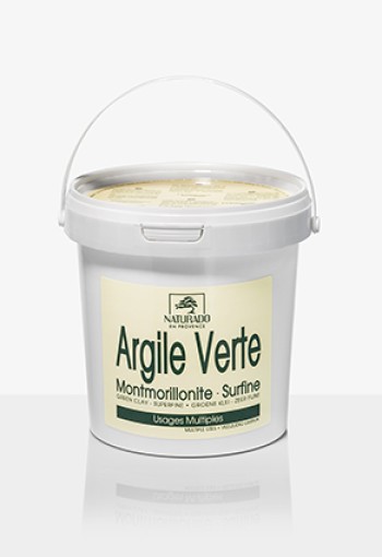 Naturado Groene klei montmorillon emmer (1 Kilogram)