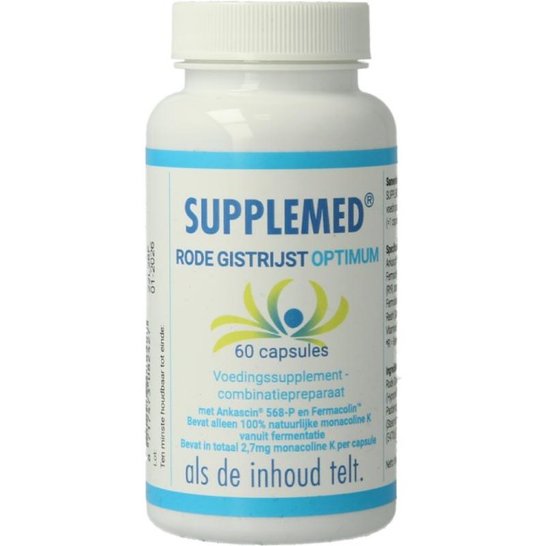 Supplemed Rode gist rijst optimum (60 Capsules)
