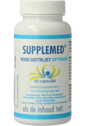 Supplemed Rode gist rijst optimum (60 Capsules)