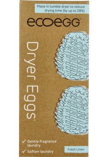 Eco Egg Dryer egg - fresh linen (2 Stuks)