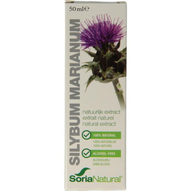 Soria Natural Silybum marianum extract (50 Milliliter)