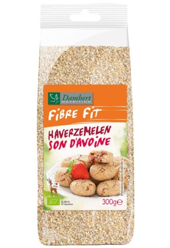 Damhert Fibre fit haverzemelen bio (300 Gram)