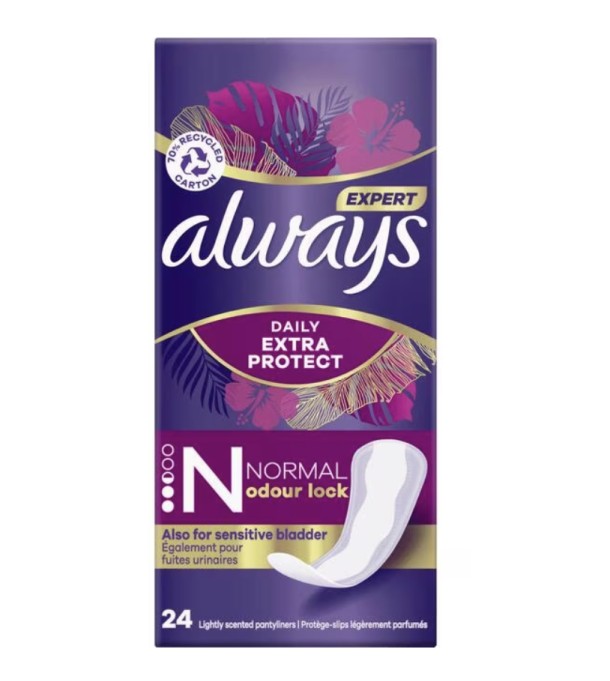Always Profresh Normal Inlegkruisjes 24 stuks