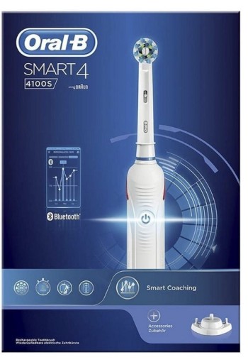 Oral-B Smart 4100S - Elektrische Tandenborstel - Wit