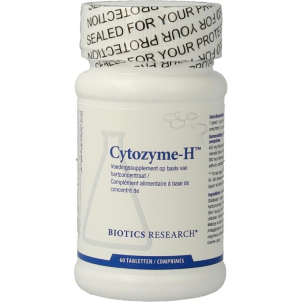 Biotics Cytozyme H hart (60 Tabletten)