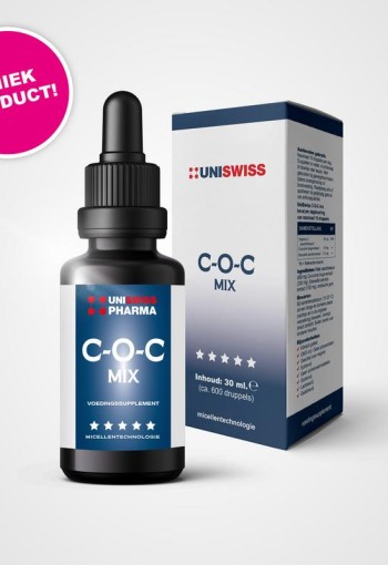 Uniswiss C-O-C mix (curcumine, olibanum (boswellia), vit c) (30 Milliliter)
