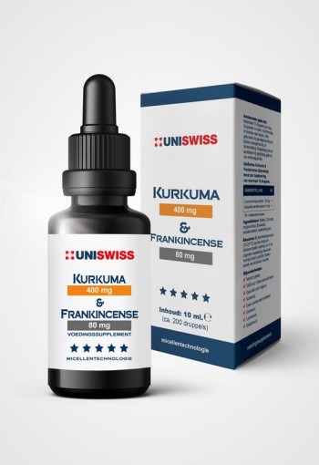 Uniswiss Kurkuma & frankincense (boswellia) (10 Milliliter)
