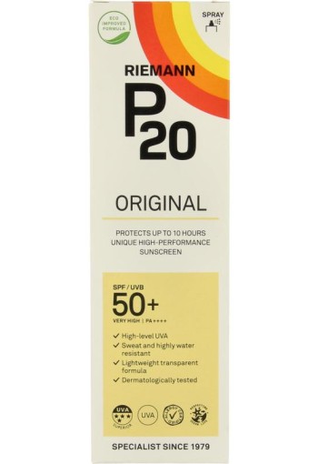P20 Original spray SPF50+ (85 Milliliter)