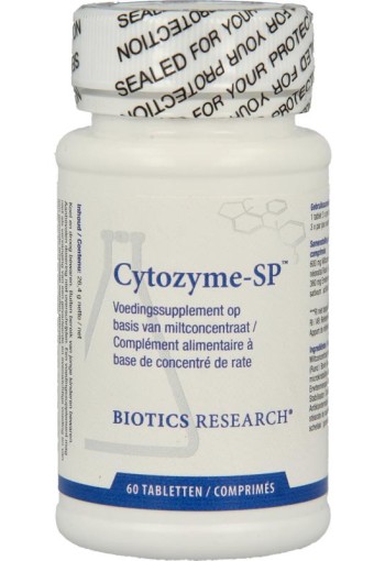 Biotics Cytozyme-SP miltglandular (60 Tabletten)
