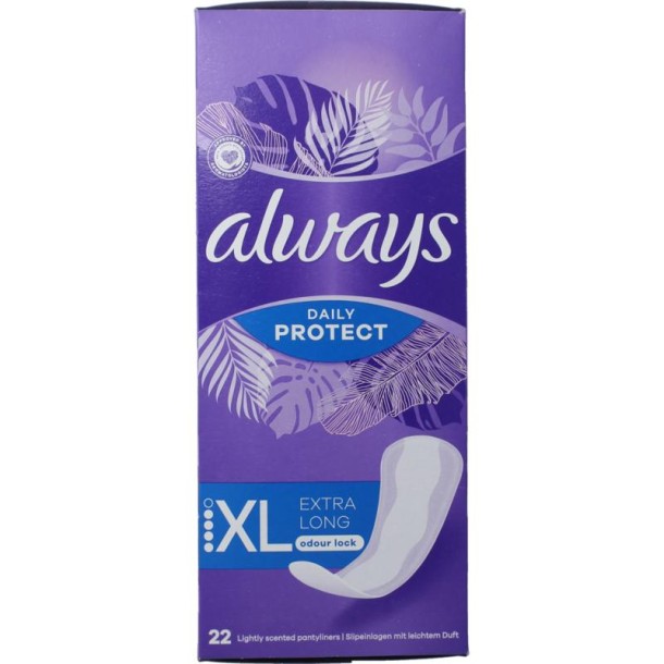 Always Inlegkruisjes daily protect extra long (22 Stuks)