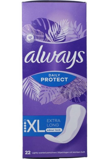 Always Inlegkruisjes daily protect extra long (22 Stuks)