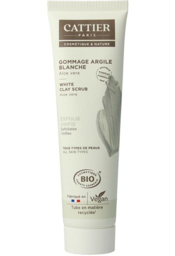 Cattier Witte klei peeling (100 Milliliter)