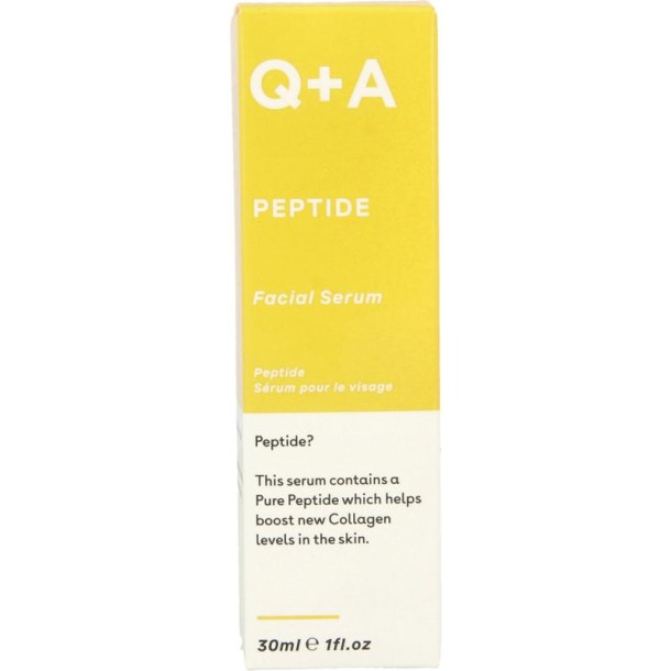 Q+A Paptide facial serum (30 Milliliter)