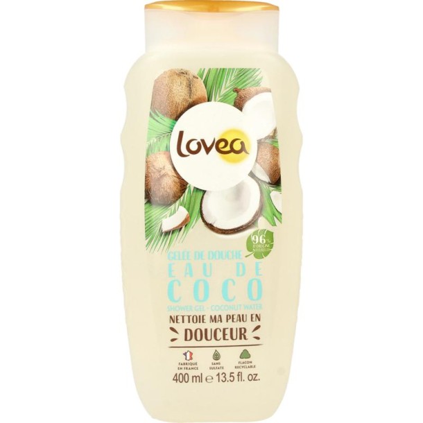 Lovea Showergel coconut water (400 Milliliter)