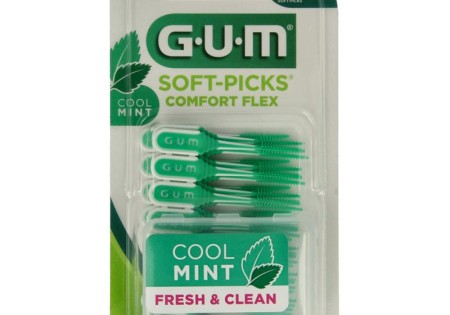 GUM Soft picks comfort flex mint large (40 Stuks)