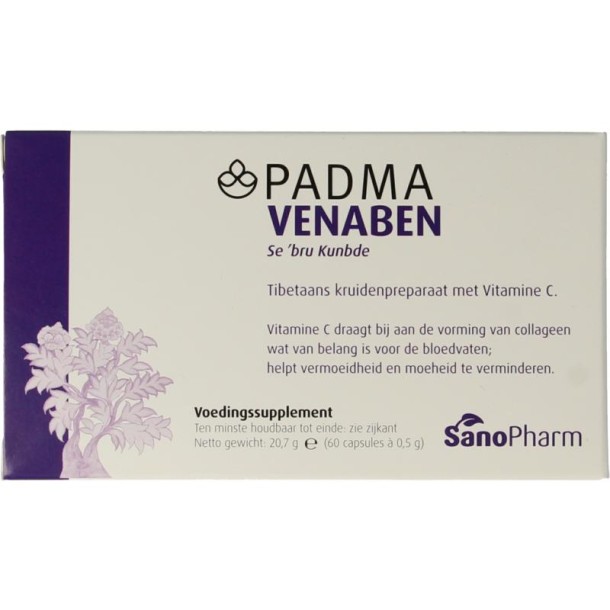 Sanopharm Padma venaben (60 Capsules)