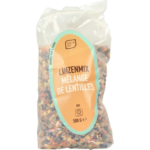 Greenage Linzenmix bio (500 Gram)