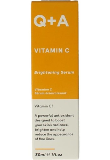 Q+A Vitamine C brightening serum (30 Milliliter)