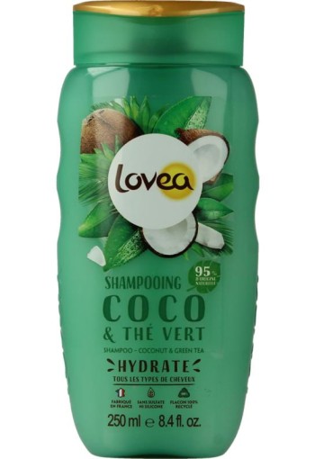 Lovea Shampoo coco & green tea (250 Milliliter)