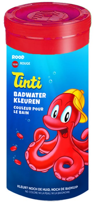 Tinti Bathwater rood (10 Stuks)