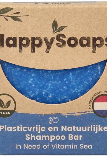 Happysoaps Shampoobar sea in need of vitamin (70 Gram)