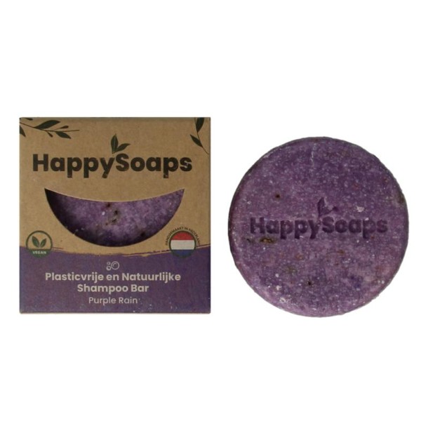 Happysoaps Shampoobar purple rain (70 Gram)