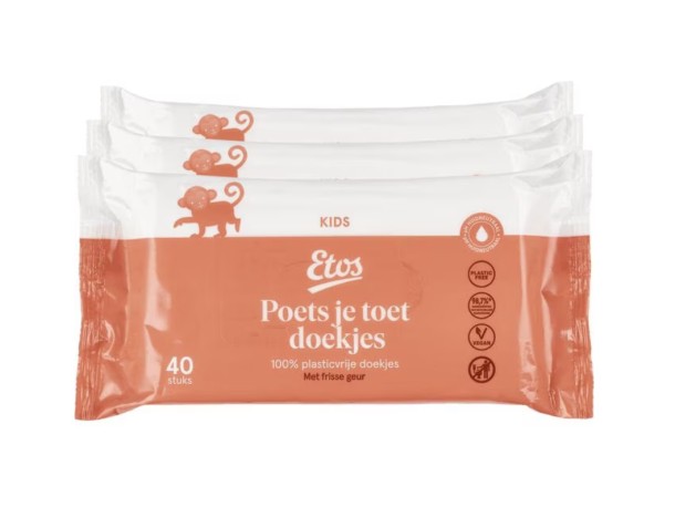 Etos Kids Poets Je Toet Doekje 120 stuks