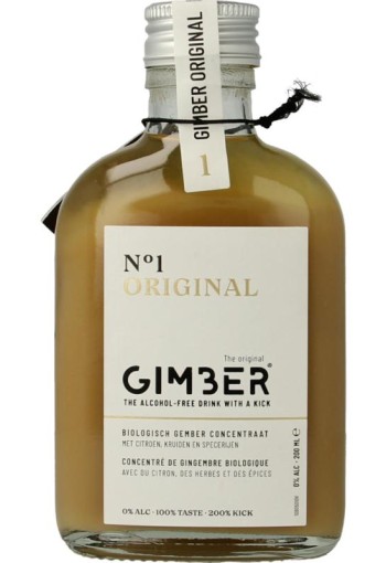 Gimber No. 1 original gember concentraat bio (200 Milliliter)