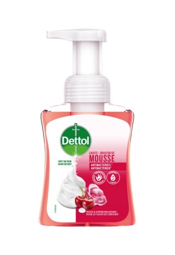 Dettol Mousse rose & cherryblossom (250 Milliliter)
