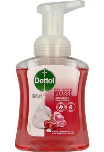 Dettol Mousse rose & cherryblossom (250 Milliliter)
