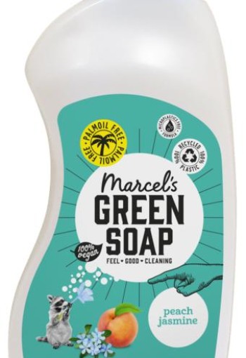 Marcel's GR Soap Wasverzachter perzik & jasmijn (750 Milliliter)