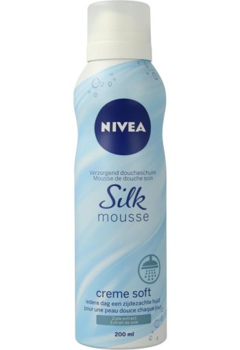 Nivea Silk mousse creme soft (200 ml)