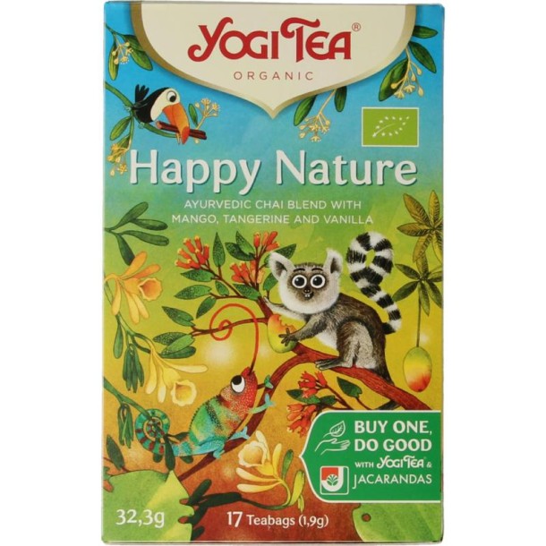 Yogi Tea Happy nature bio (17 Zakjes)