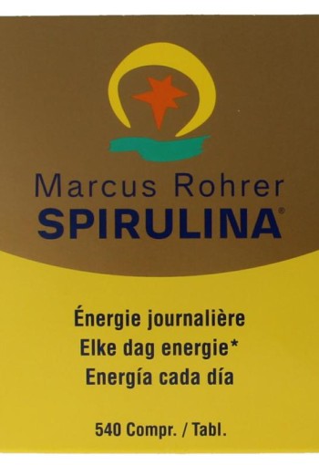Marcus Rohrer Spirulina navul (540 Tabletten)